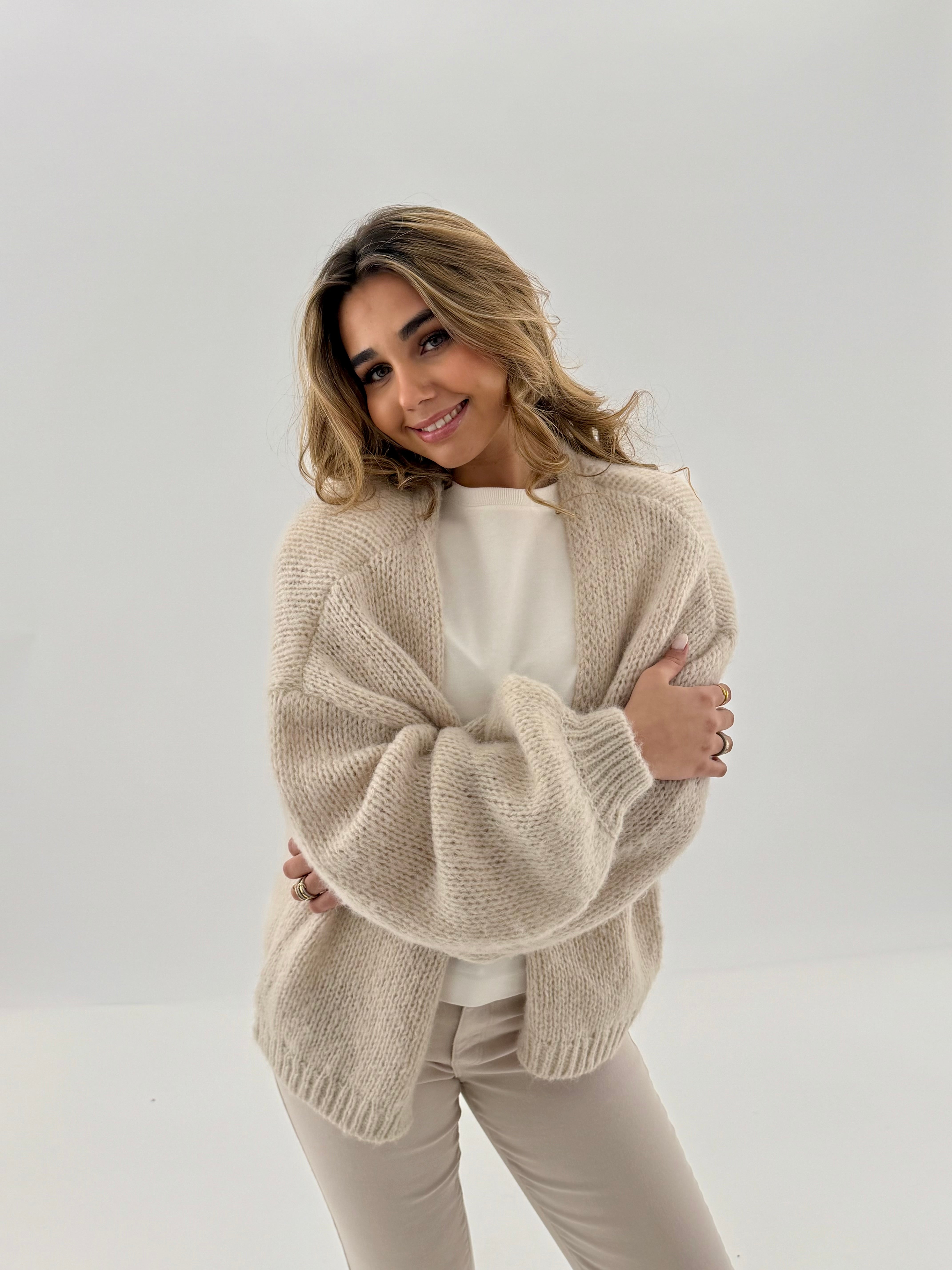 VMMAYBE Knit Cardigan - Birch